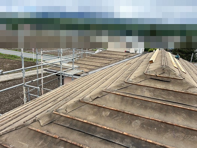 韮崎市　屋根葺き替え工事　外壁塗装工事